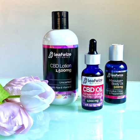 Feel Good Bundle - CBD Lotion, Tincture and Massage Oil
