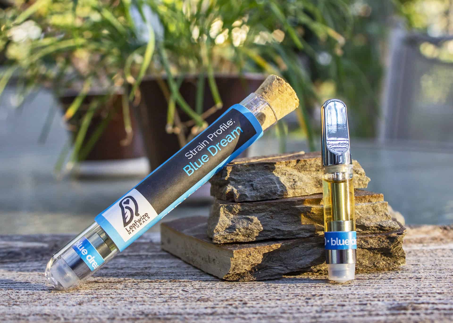 CBD Vape Cartridge: Blue Dream – Leafwize Naturals