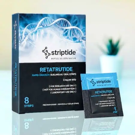 peptide strips retatrutide GLP sublingual